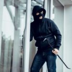 Does CCTV deter burglars Edinburgh, UK