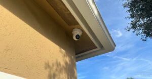 Security Cameras Under Eaves