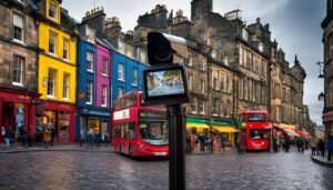 cctv security system in operation edinburgh